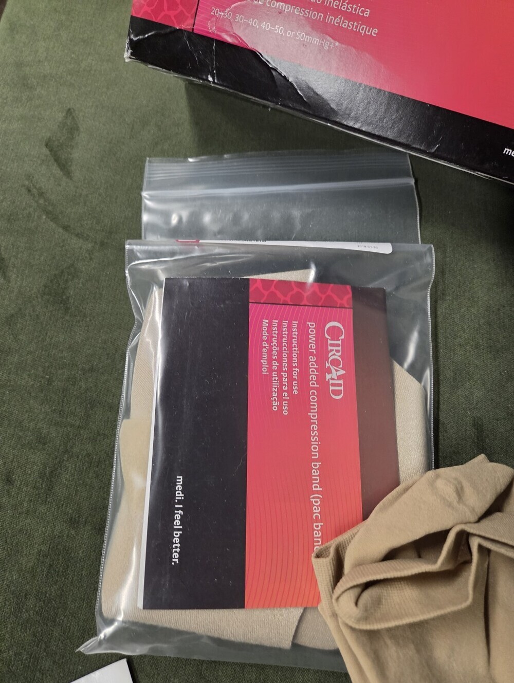 Medi Circaid Juxtafit Premium Lower Leg Inelastic Compression System Size Large - Picture 6 of 12
